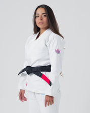 BJJ ги за жени от KINGZ Empowered Women's бяло