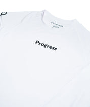 Progress Academy Rashguard Μακρύ μανίκι - Λευκό