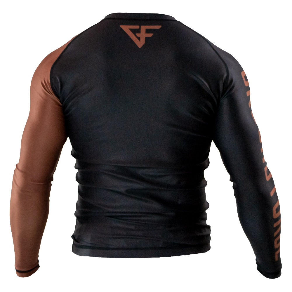 Επίγεια δύναμη Rank Rash Guard Brown