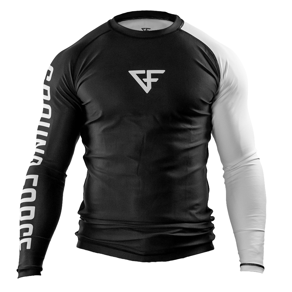 Επίγεια δύναμη Rank Rash Guard White